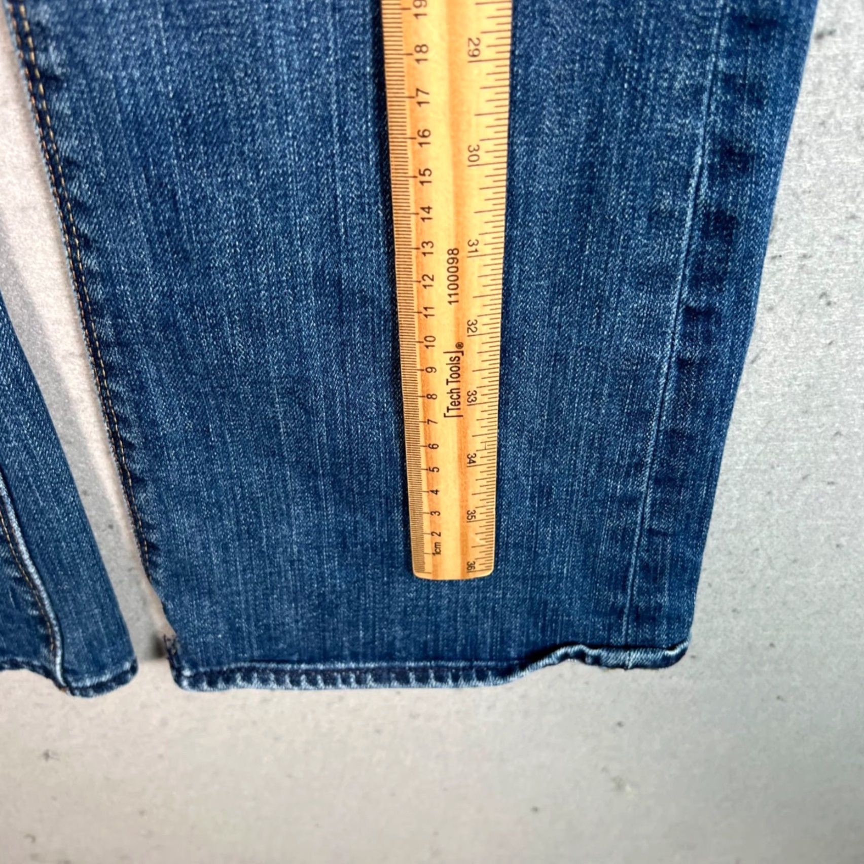 Madewell Madewell Jeans Womens 26 Bootcut High Rise Blue Cotton Spandex Denim 32 Inseam Size 26" / US 2 / IT 38 - 7 Thumbnail