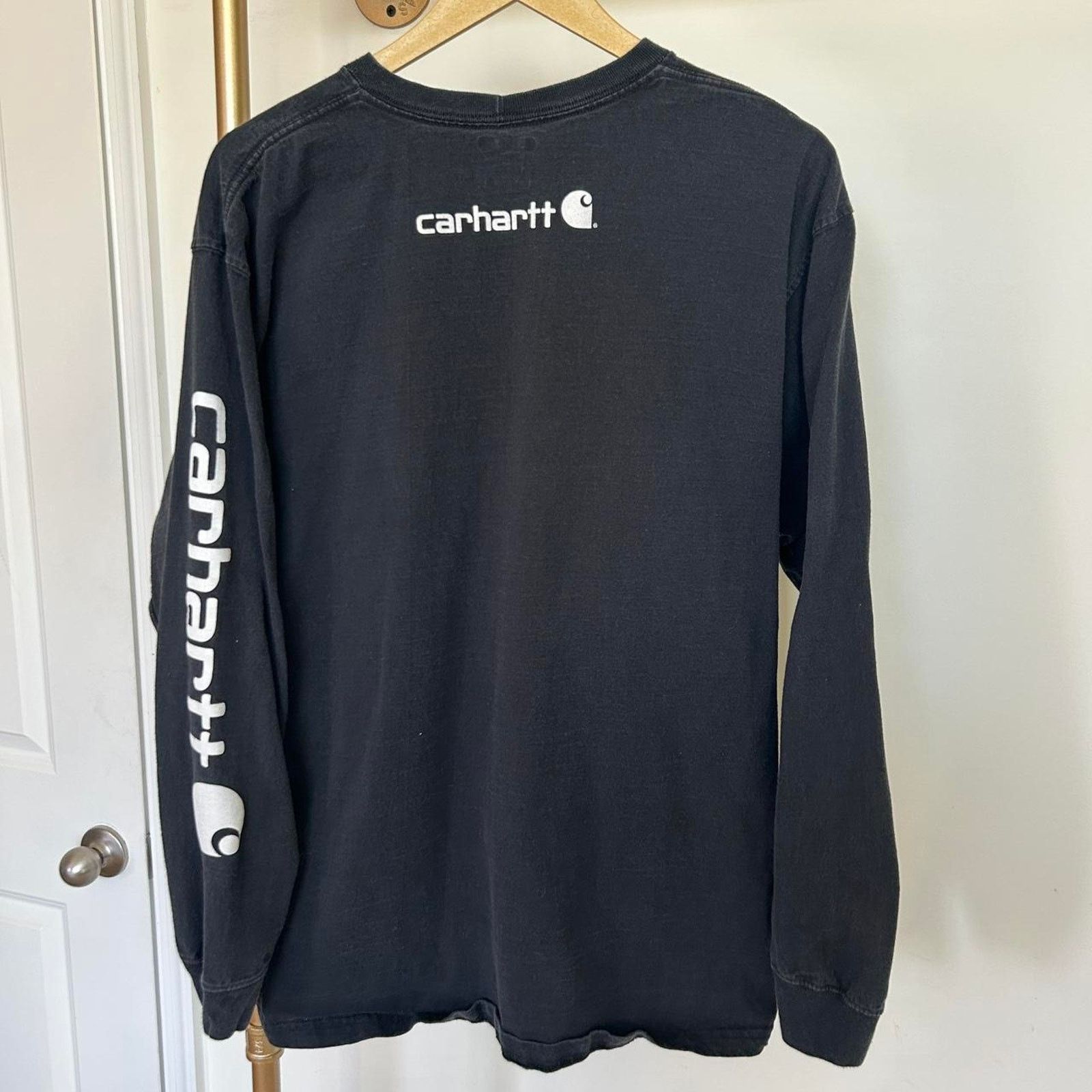 Carhartt Carhartt Long Sleeve Black White Size US L / EU 52-54 / 3 - 2 Thumbnail