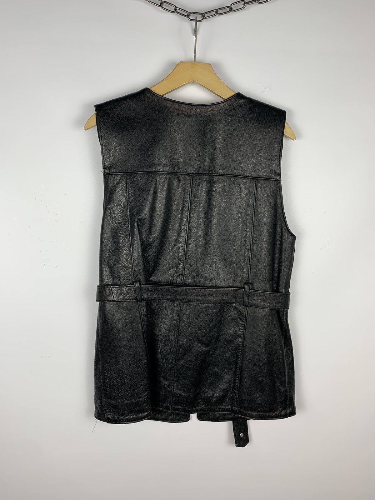 Cowboy Equipment Vintage Leather Cowboy Multi Zip Jacket Avant Garde Size 14 Size XL / US 12-14 / IT 48-50 - 7 Thumbnail