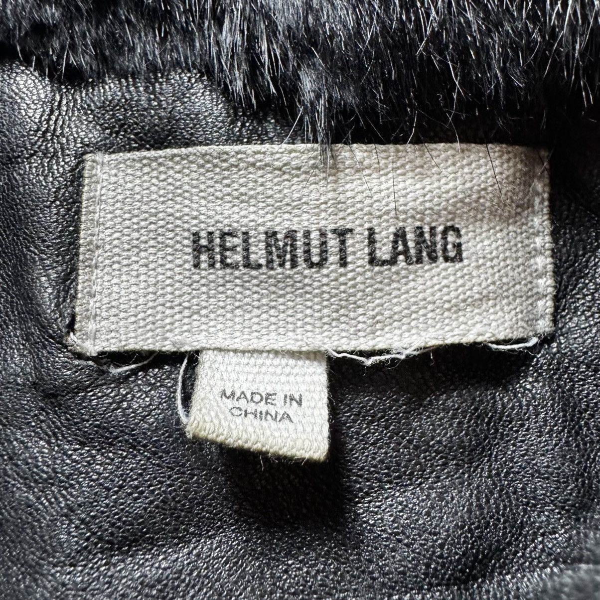 Helmut Lang archive lather jacket helmut lang opium playboy carti style Size L / US 10 / IT 46 - 11 Thumbnail