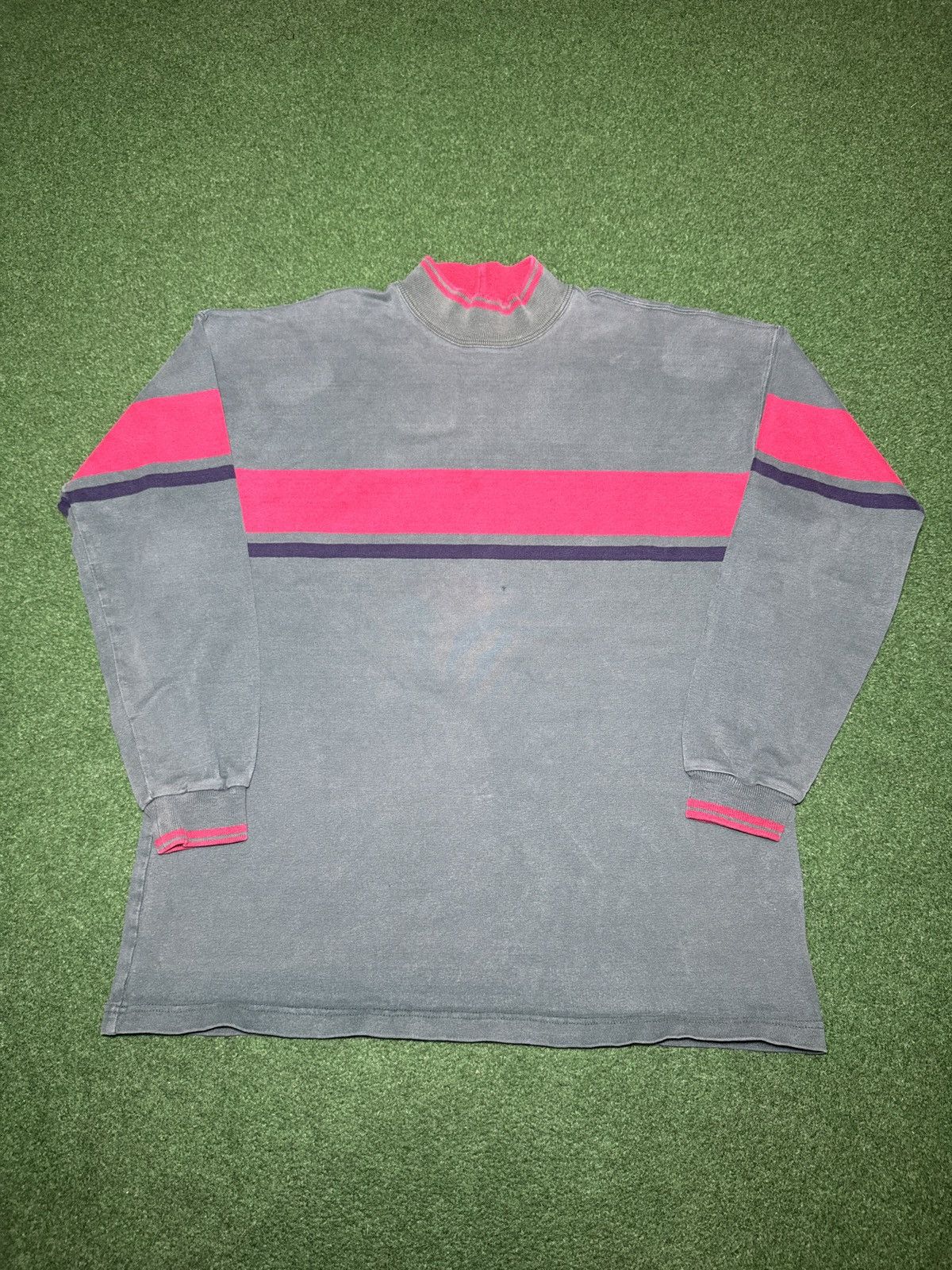 L.L. Bean Vintage L.L. Bean Stripped Rugby XXL Long Sleeve Shirt Size US XXL / EU 58 / 5 - 1 Thumbnail