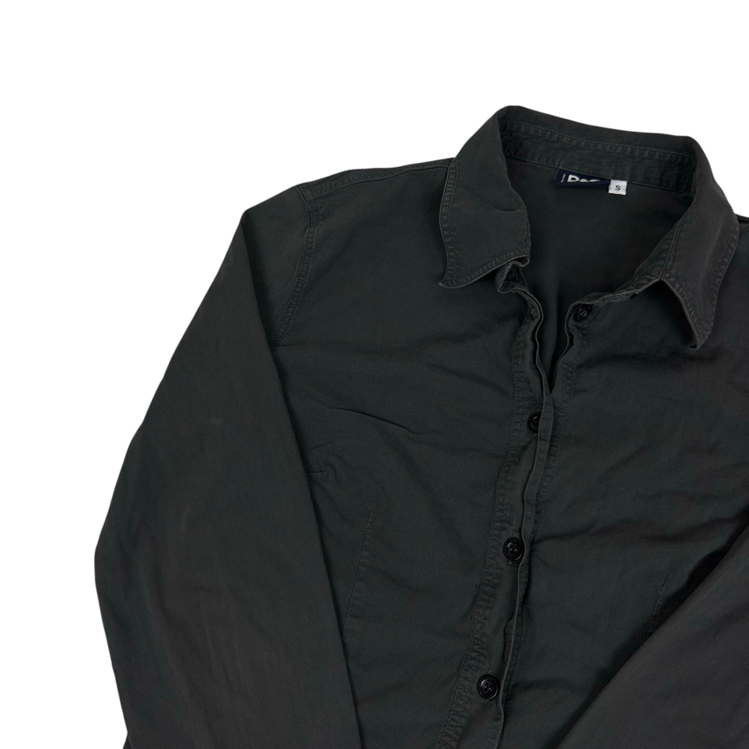 Dolce & Gabbana Dolce & Gabbana Women's Black Cotton Button-Up Shirt Small Size S / US 4 / IT 40 - 3 Thumbnail
