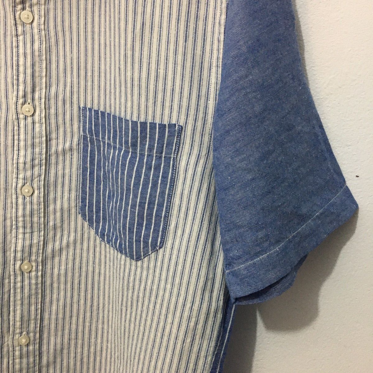 JW Anderson × Uniqlo 💥SOLD💥 Uniqlo Jw Anderson Hickory Shirt Size US L / EU 52-54 / 3 - 9 Thumbnail
