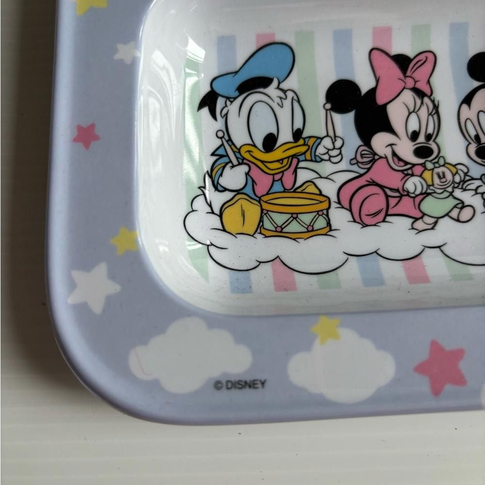 Disney Disney Mickey and Minnie Hard Plastic Toddler Plate Size ONE SIZE - 2 Thumbnail