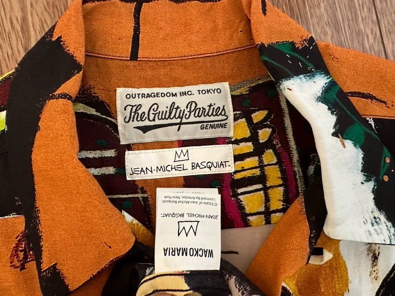 Wacko Maria Wacko maria JEAN-MICHEL BASQUIAT Collaboration Hawaiian Sh Size US M / EU 48-50 / 2 - 3 Thumbnail