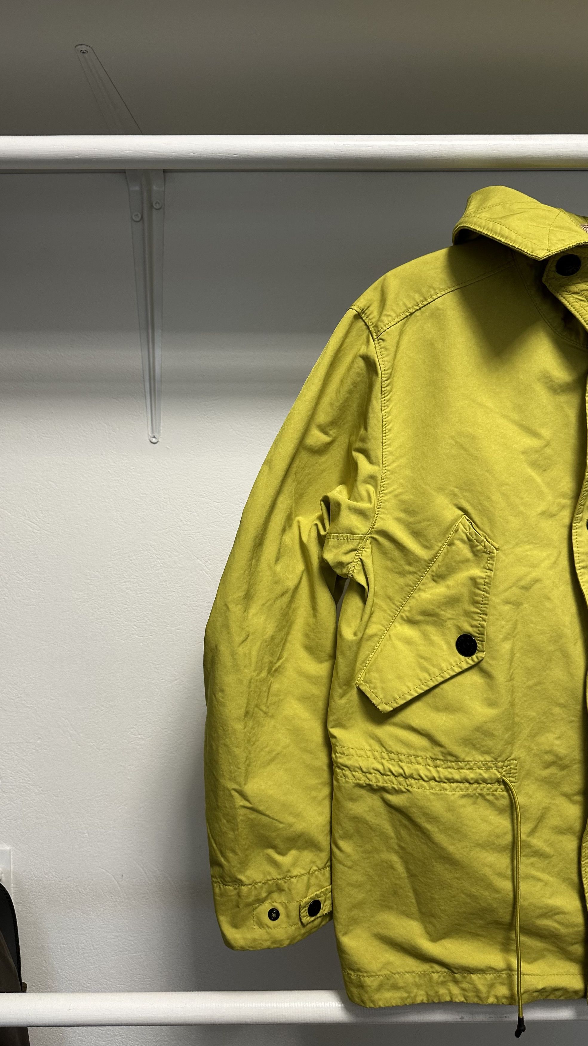 Stone Island Stone Island Yellow David TC Garment Dyed Parka Jacket Size US S / EU 44-46 / 1 - 2 Thumbnail
