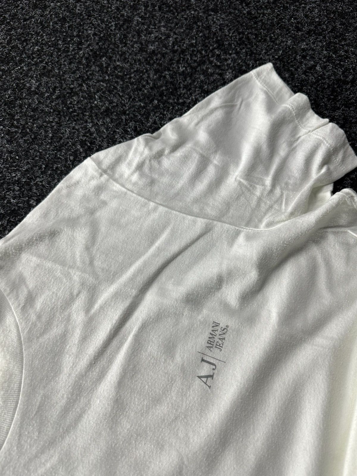 Armani × Vintage 🚨Y2K Big Logo Armani T-shirt Avant Garde Streetwear vntg Size US M / EU 48-50 / 2 - 4 Thumbnail