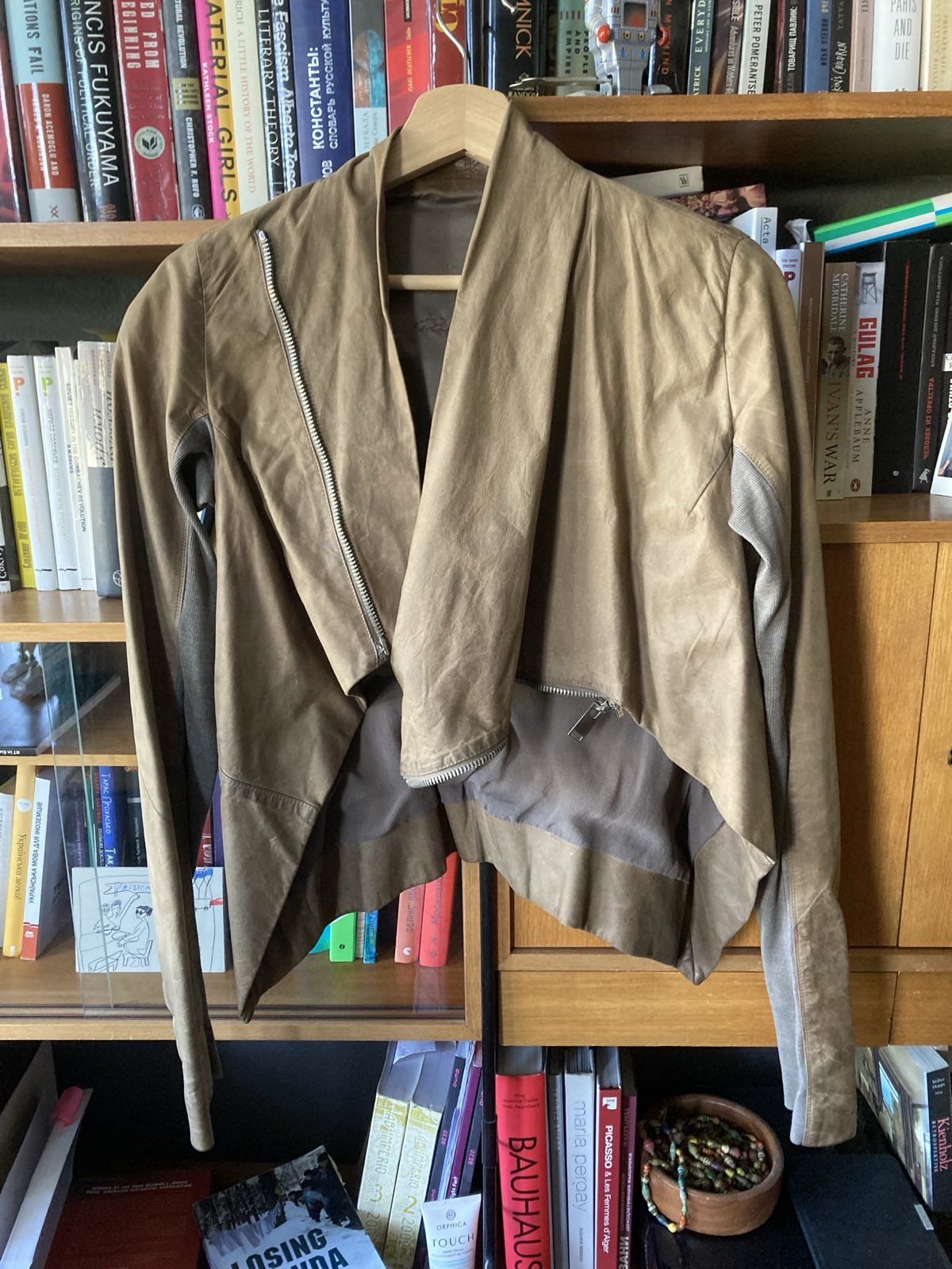 Rick Owens Rick Owens rare funnel neck open front jacket Size M / US 6-8 / IT 42-44 - 2 Thumbnail