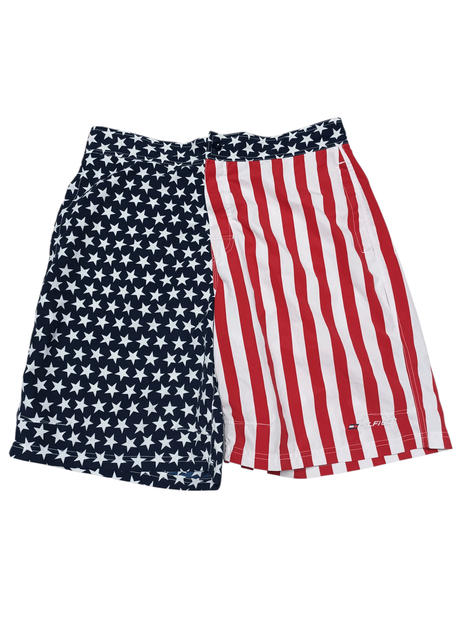 TOMMY HILFIGER AMERICAN FLAG VINTAGE SHORTS
