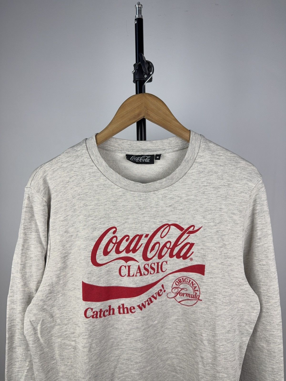 Coca Cola Coca-Cola Classic Sweatshirt Catch The Wave Grey M Size US M / EU 48-50 / 2 - 2 Thumbnail