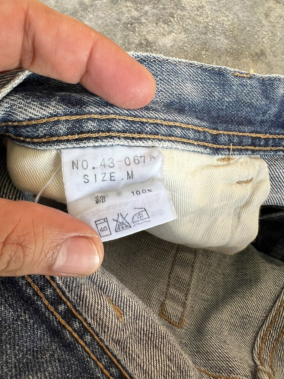 Spellbound Vintage Spellbound Distress Short Jean Size US 30 / EU 46 - 19 Thumbnail