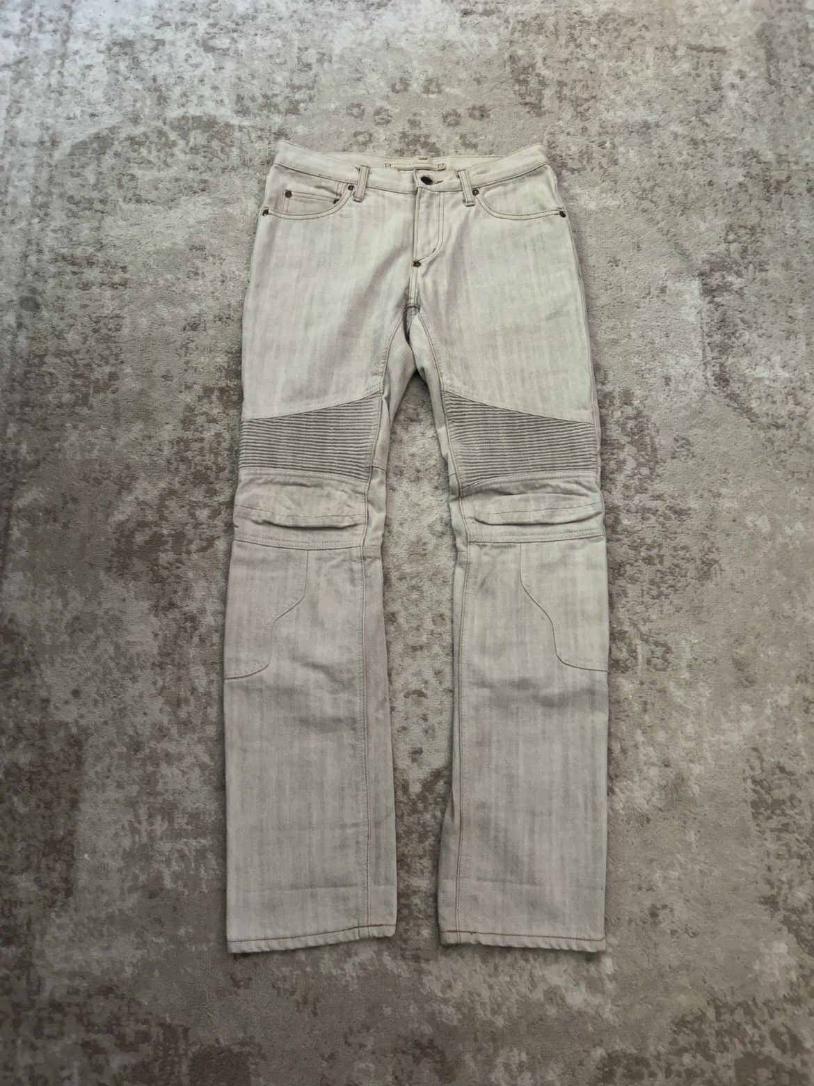 Maison MIHARA YASUHIRO Miharayasuhiro Early 00s Biker Denim | Grailed