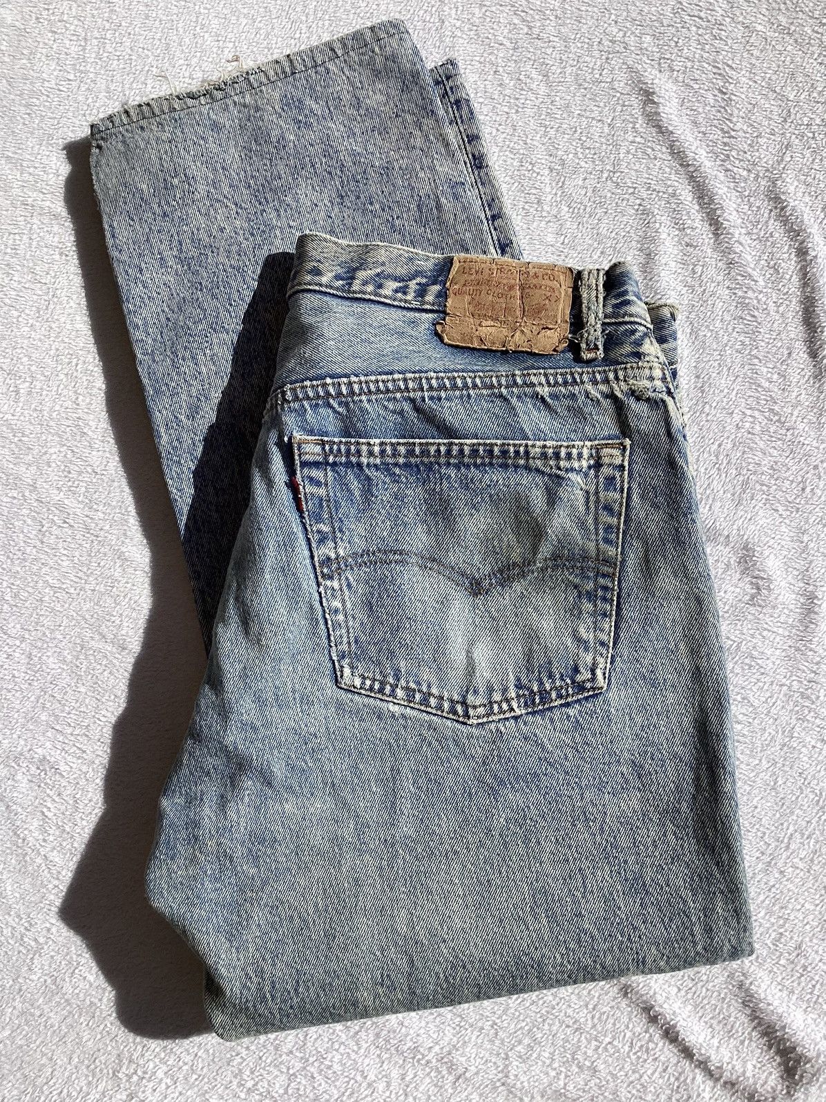 Levi's × Levi's Vintage Clothing × Vintage Vintage 1988-95 Levi’s XX USA made button fly pants Size US 38 / EU 54 - 1 Thumbnail