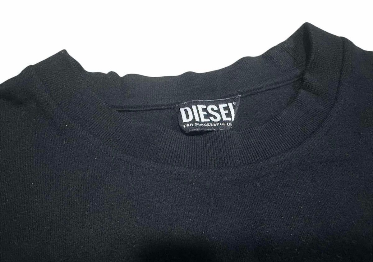 Diesel × If Six Was Nine × Japanese Brand 🔥Sick Y2K Diesel Sweater Tight Sweatshirt Size US L / EU 52-54 / 3 - 5 Thumbnail