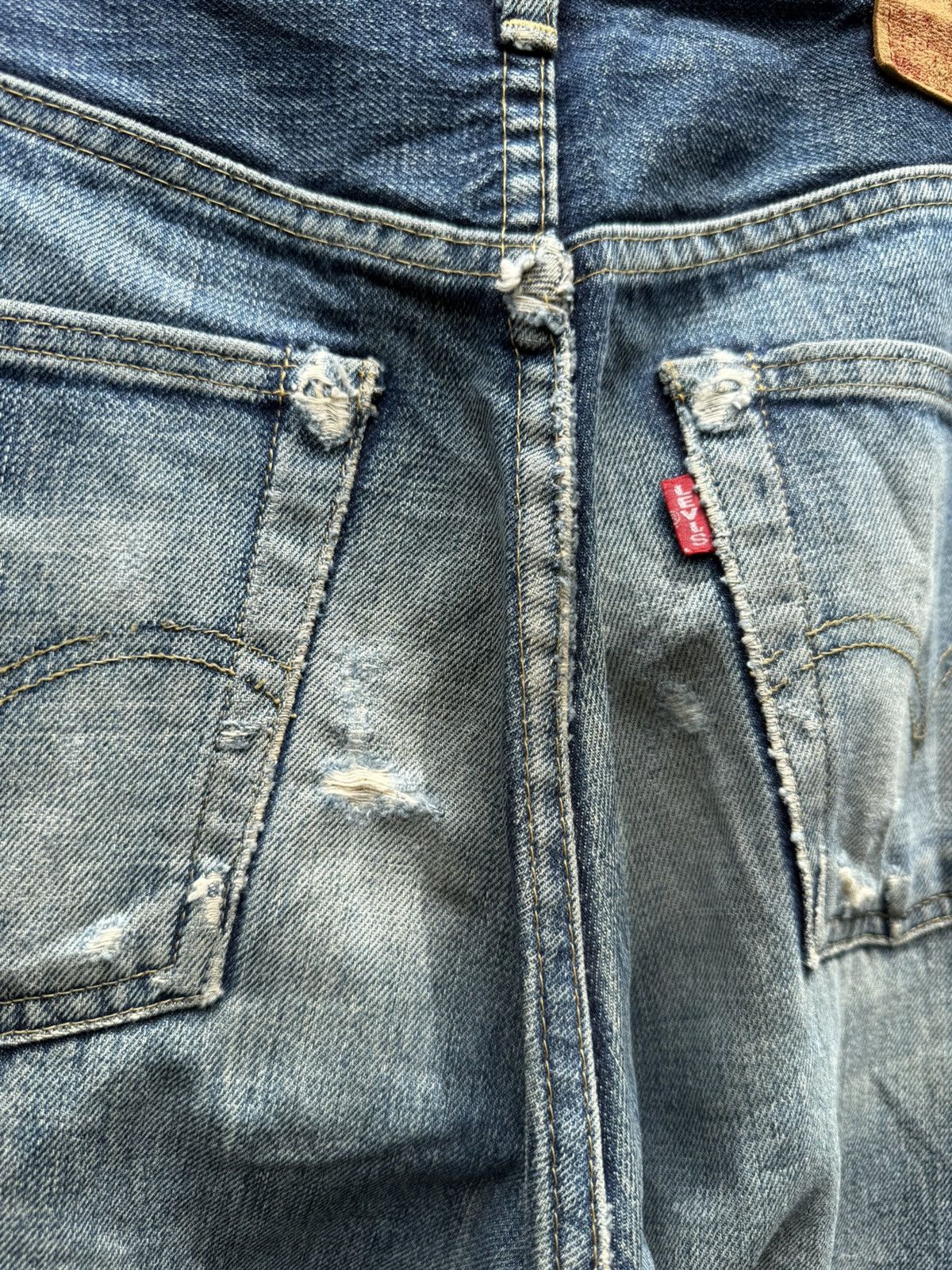 Levi's Vintage Clothing W32x32 vintage levi’s 503B redline distressed big E Size US 32 / EU 48 - 7 Thumbnail