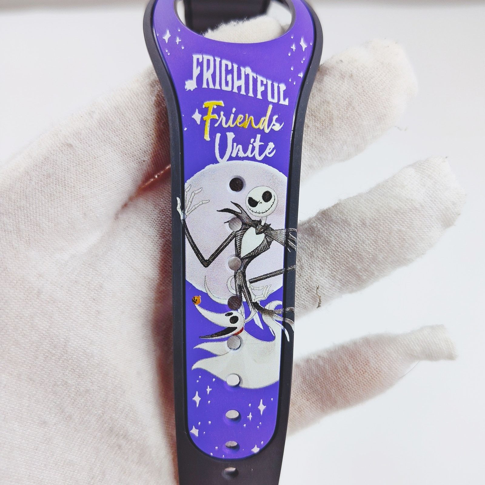 Disney 2022 Disney Hocus Pocus Jack Skellington MagicBand LE 3780 Size ONE SIZE - 5 Thumbnail
