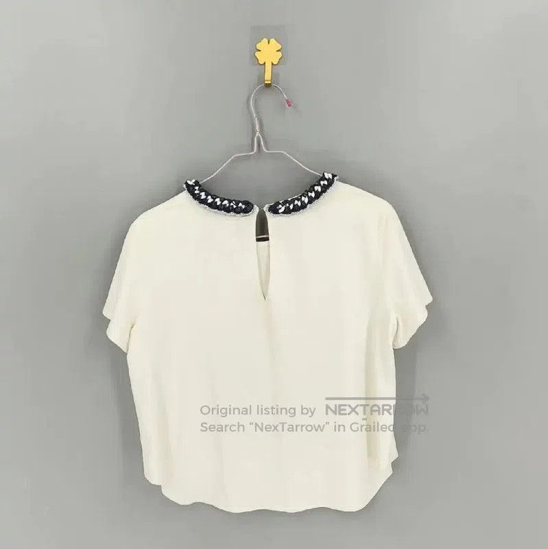 Chanel Chanel White Short Sleeve T-Shirt . Size S / US 4 / IT 40 - 2 Thumbnail