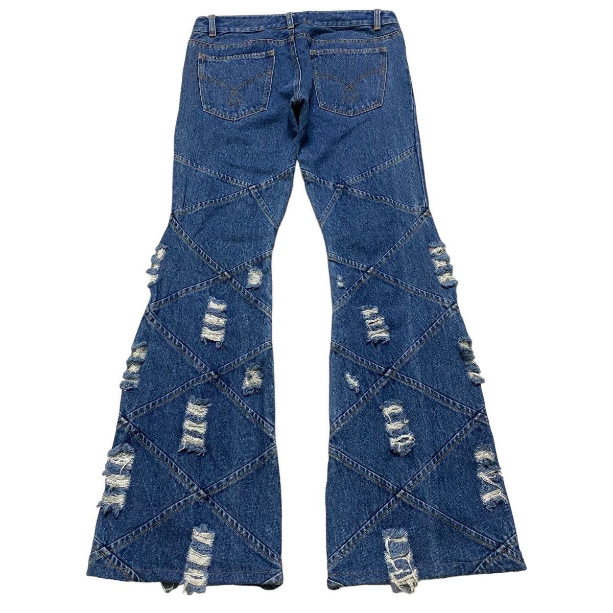 Japanese Brand FOU DE TOI Denim Flare Jeans Size US 28 / EU 44 - 2 Thumbnail