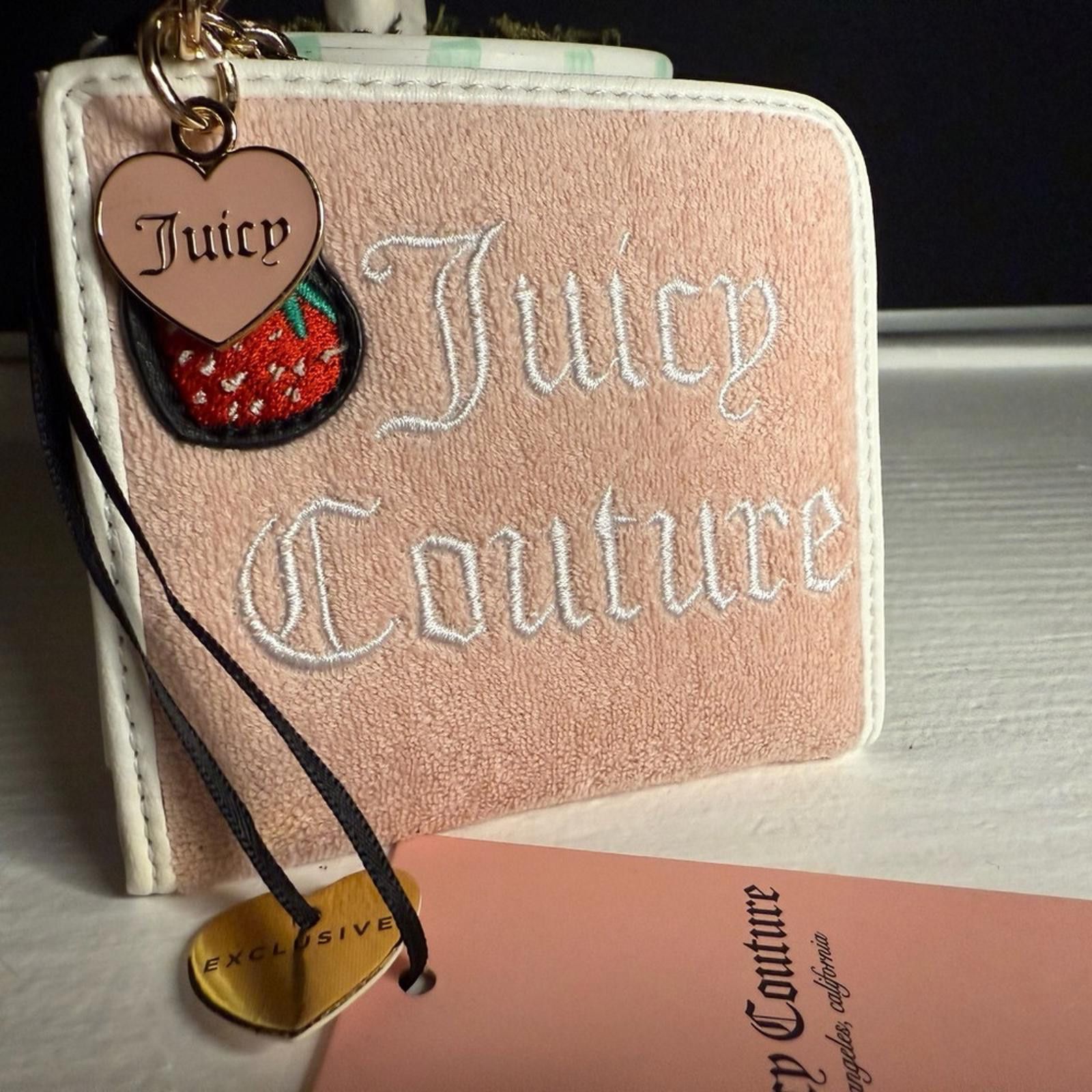 Juicy Couture Juicy Couture Pink Wallet Strawberry Exclusive NWT Size ONE SIZE - 1 Thumbnail
