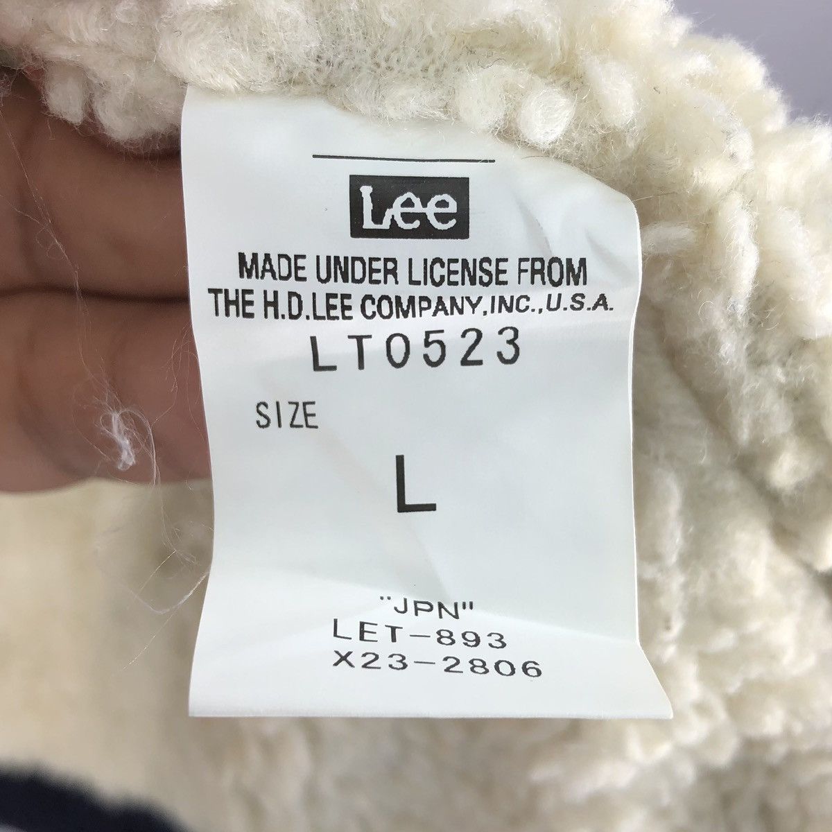 Lee Vintage 90's Lee Storm Rider Corduroy Sherpa Lining Jacket Size US M / EU 48-50 / 2 - 17 Thumbnail
