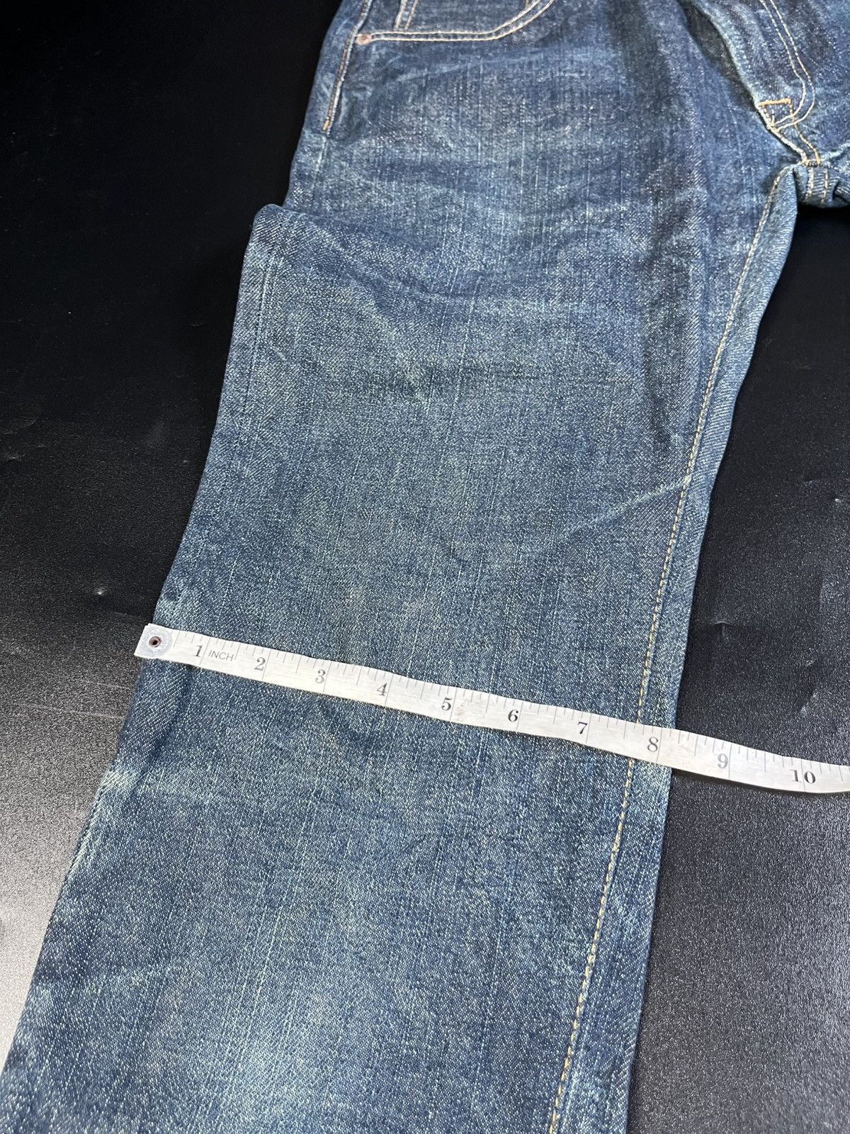 45rpm × Japanese Brand × Kapital Japanese 45RPM distressed Jeans Size US 30 / EU 46 - 16 Thumbnail