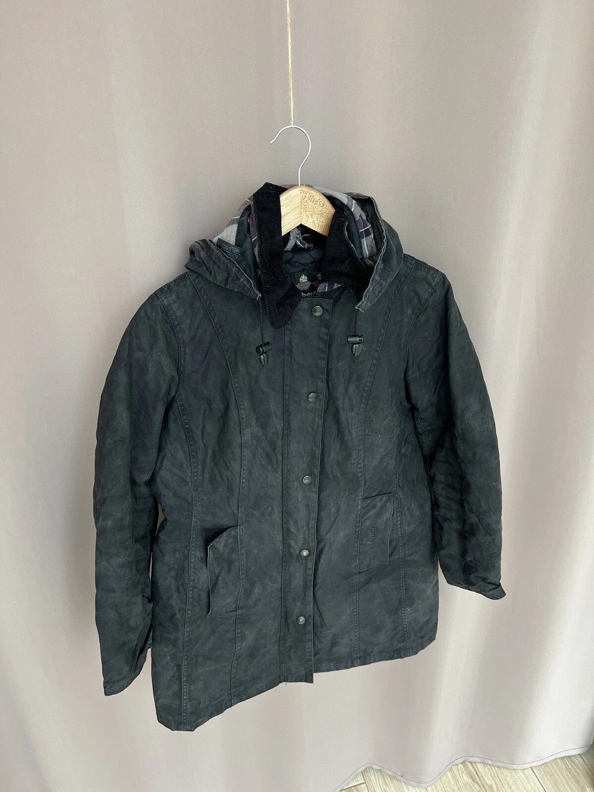 Barbour Barbour Wax Jacket Womens Size S/M or US 8 Full Zip Vintage Size S / US 4 / IT 40 - 5 Thumbnail