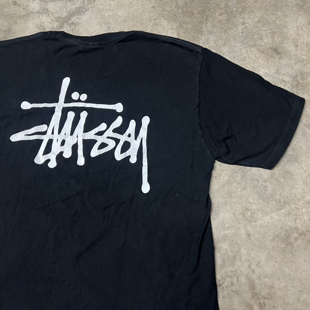 Hypebeast × Stussy Stussy Classic Logo Graphic T-Shirt Size US M / EU 48-50 / 2 - 1 Thumbnail