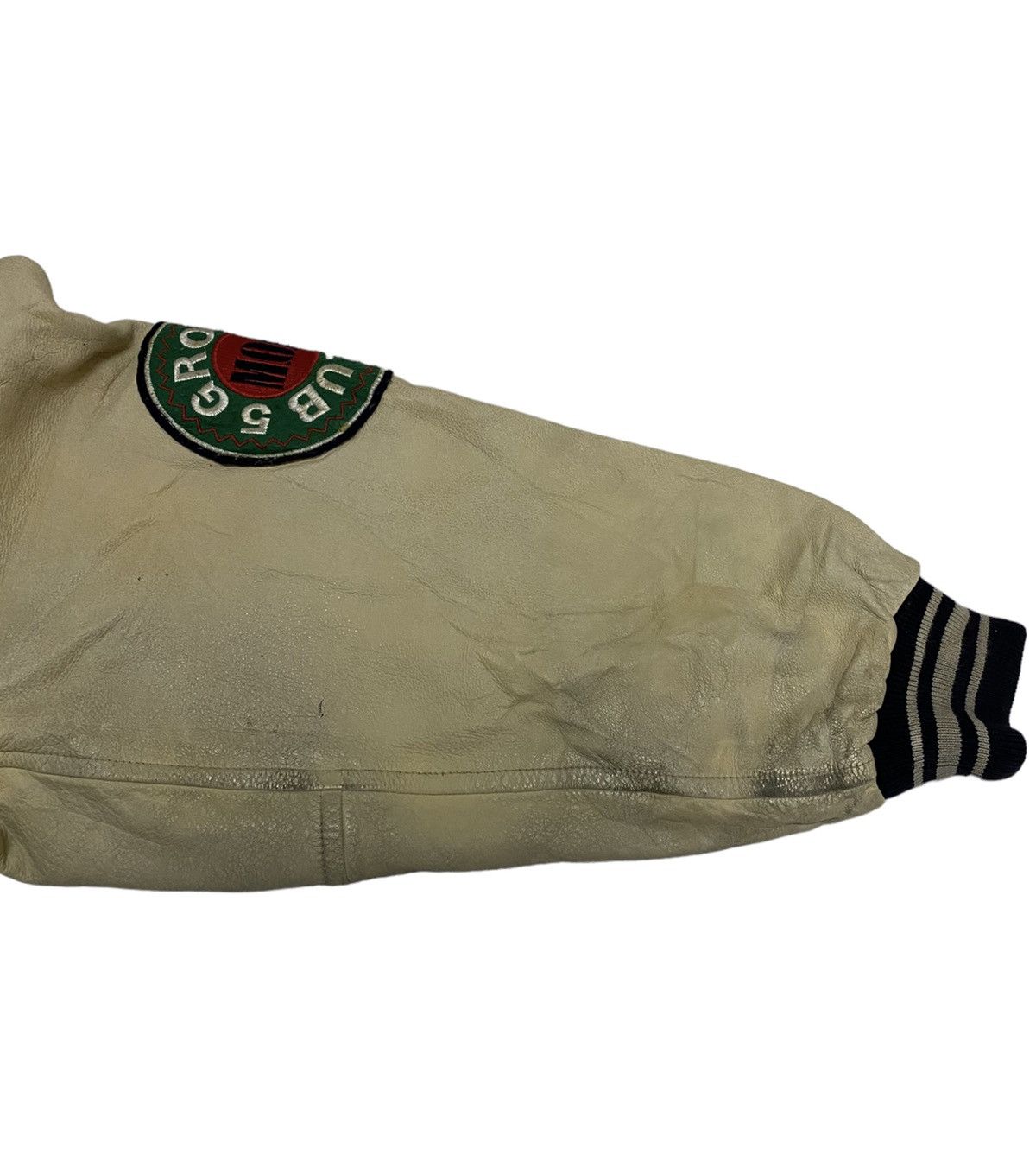 Vintage Vintage M.O. Company Groovy Club Varsity Bomber Jacket (C2) Size US M / EU 48-50 / 2 - 6 Thumbnail