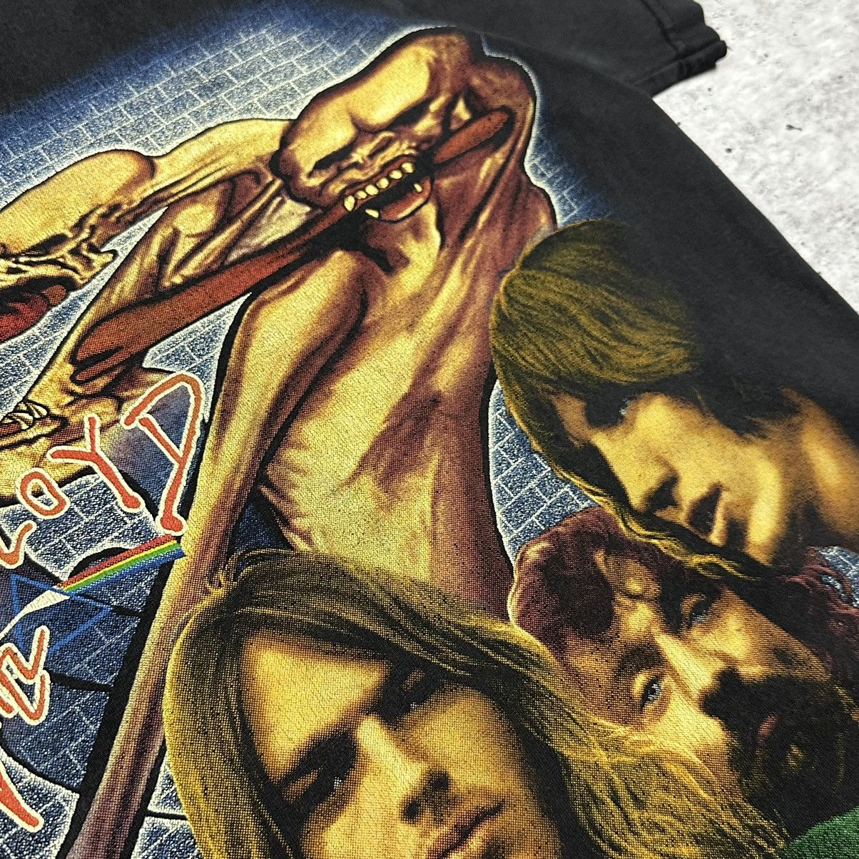 Pink Floyd Vintage 90’s Pink Floyd The Wall Avantgarde T-shirt Black Size US XS / EU 42 / 0 - 8 Thumbnail
