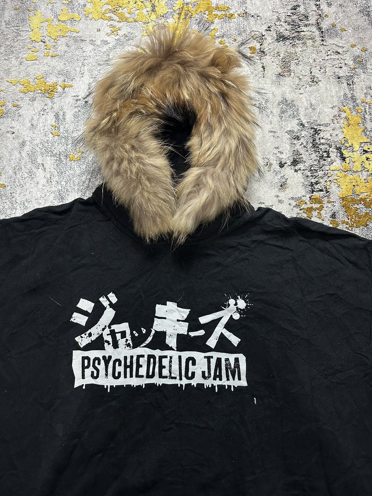 Hysteric Glamour RARE PSYCHEDELIC JAM BIG SIZE FUR HOODIE PUNK ROCK STYLE Size US XL / EU 56 / 4 - 2 Thumbnail