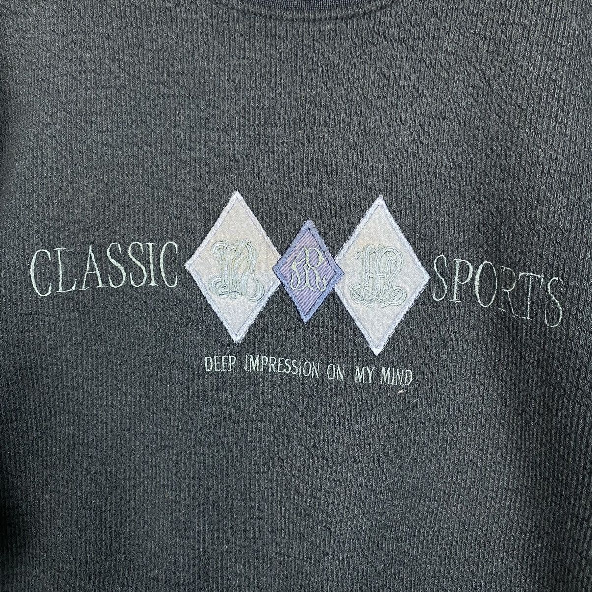 Japanese Brand Vintage Sweatshirt Indigo Sunbird Issey Miyake Size US M / EU 48-50 / 2 - 13 Thumbnail