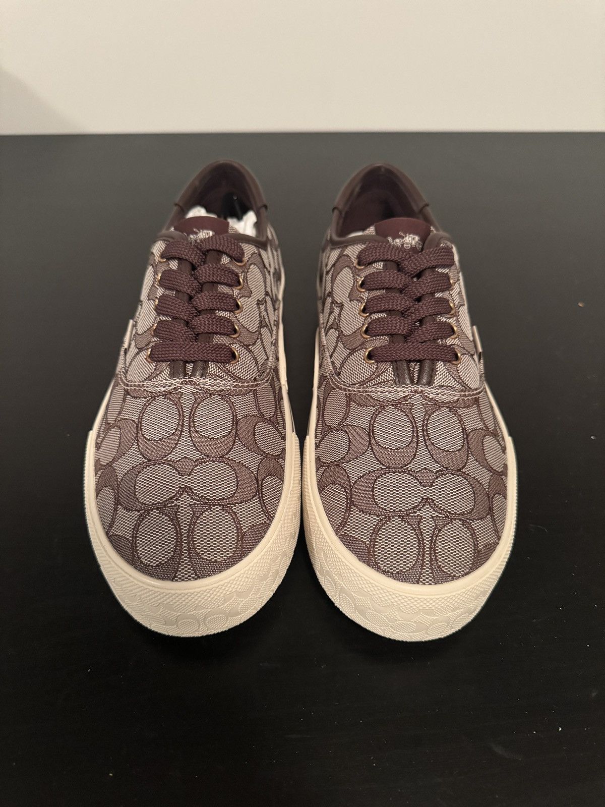 Coach COACH SKATE LACE UP SNEAKER IN SIGNATURE JACQUARD Size US 9 / EU 42 - 3 Thumbnail