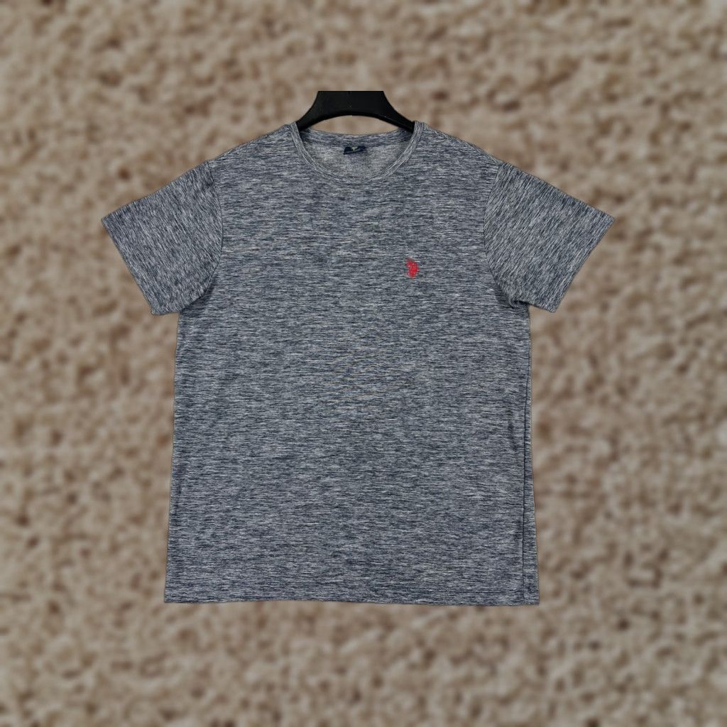 Vintage US Polo Assn Shirt Adult Small Blue Short Sleeve Polyester Lightweight Pony Mens Size US S / EU 44-46 / 1 - 1 Thumbnail