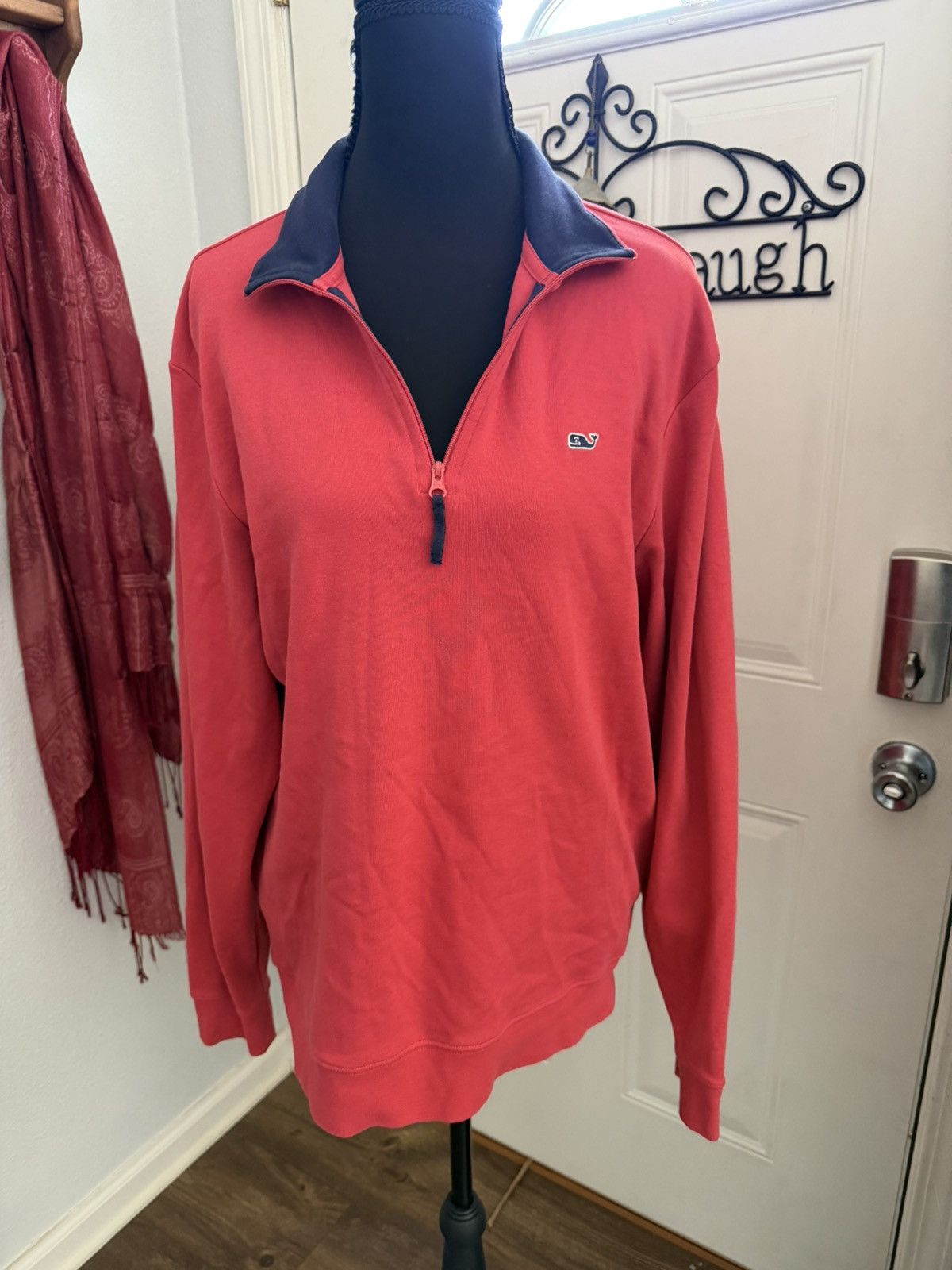 Vineyard Vines Vineyard Vines Saltwater 1/4 Zip Pima cotton preppy pullover Size US S / EU 44-46 / 1 - 2 Thumbnail