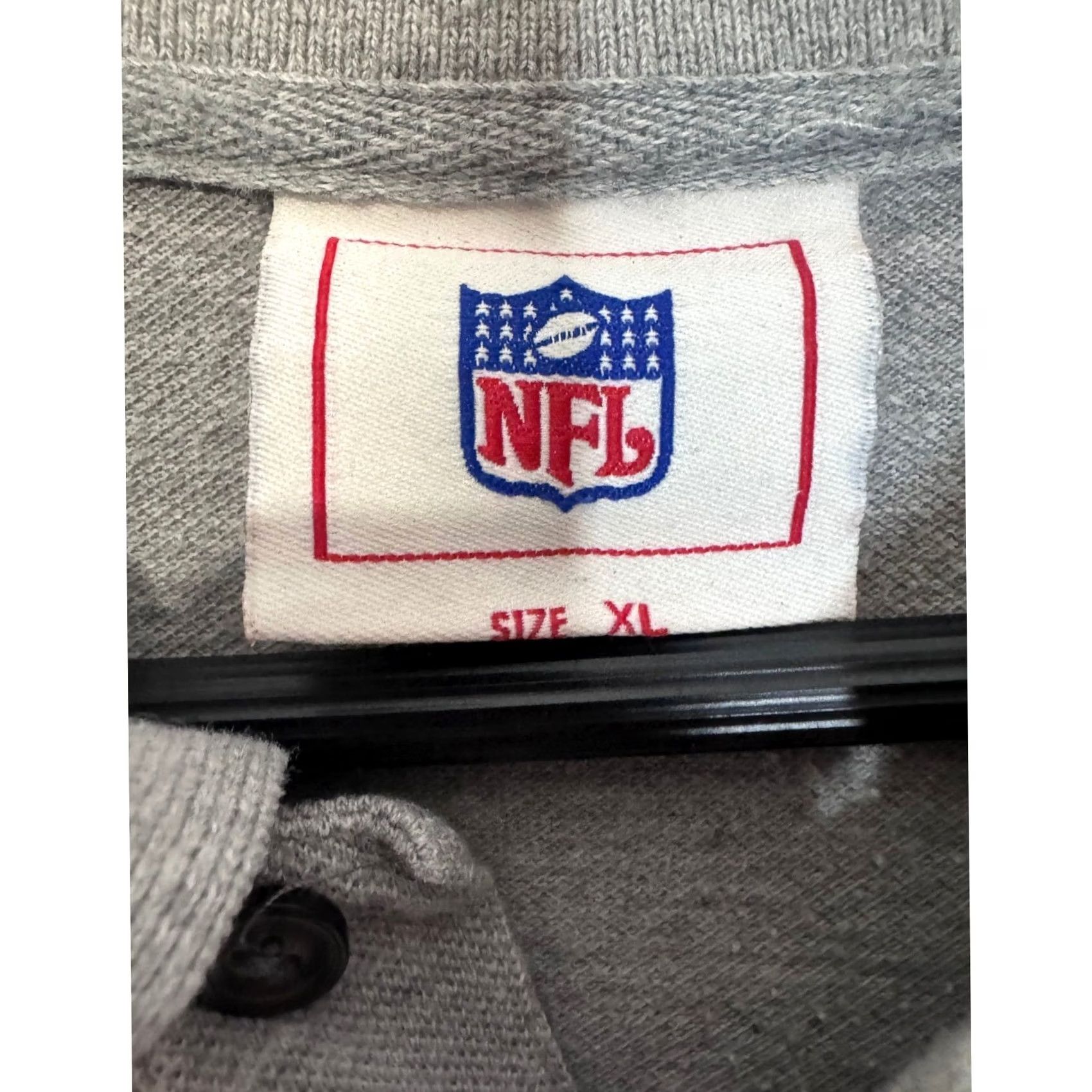 NFL Houston Texans NFL Polo Shirt XL Men Gray Colorblock Short Sleeve Jersey Cotton Blend Embroidered Logo Football Casual Sports Shirt Size US XL / EU 56 / 4 - 7 Thumbnail