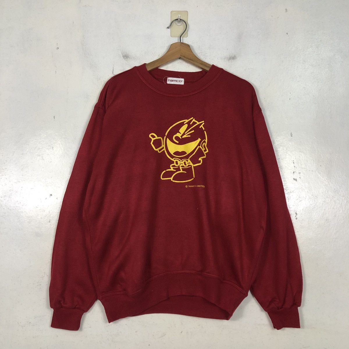 Japanese Brand 📌Vintage Sweatshirt Crewneck Namco Limited Big Logo Size US M / EU 48-50 / 2 - 3 Thumbnail
