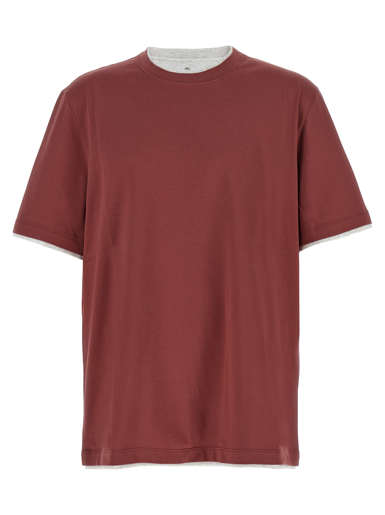 Brunello Cucinelli Double layer t-shirt Size US XS / EU 42 / 0 - 1 Thumbnail