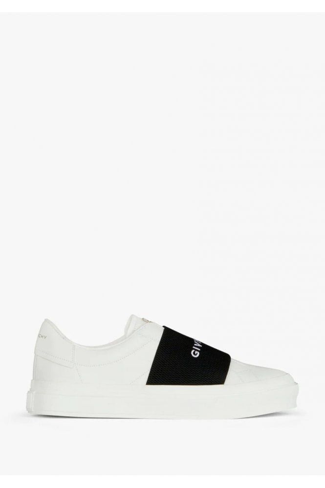 Givenchy o1srvl11e0625 City Sport Elastic Sneaker in White Size US 5 / IT 35 - 1 Thumbnail