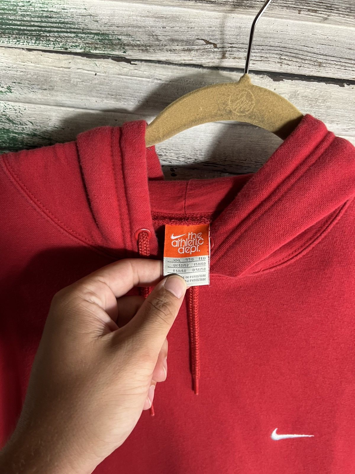 Nike × Vintage Y2K Vintage Nike Hoodie Size US XXL / EU 58 / 5 - 3 Thumbnail