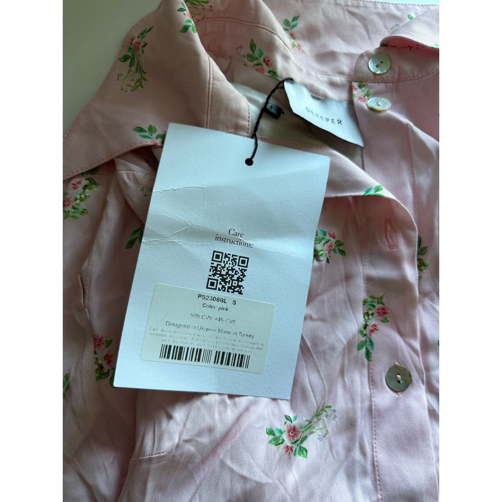 Sleeper $265 New Sleeper Pink Blossom Top - Small Size S / US 4 / IT 40 - 8 Thumbnail