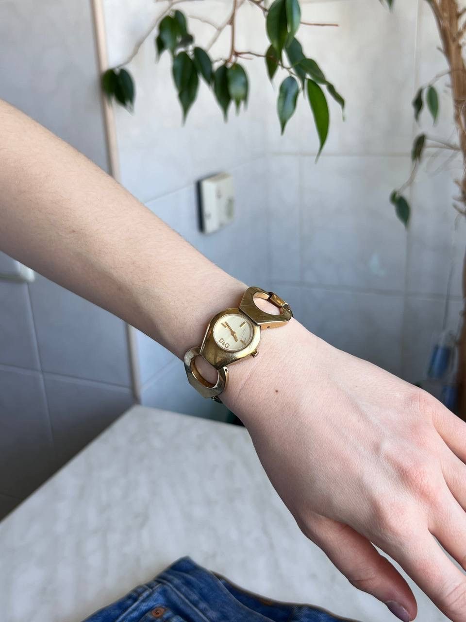 Dolce & Gabbana Y2K VINTAGE DOLCE & GABBANA WATCH BRACELET STEEL XS size Size ONE SIZE - 11 Thumbnail