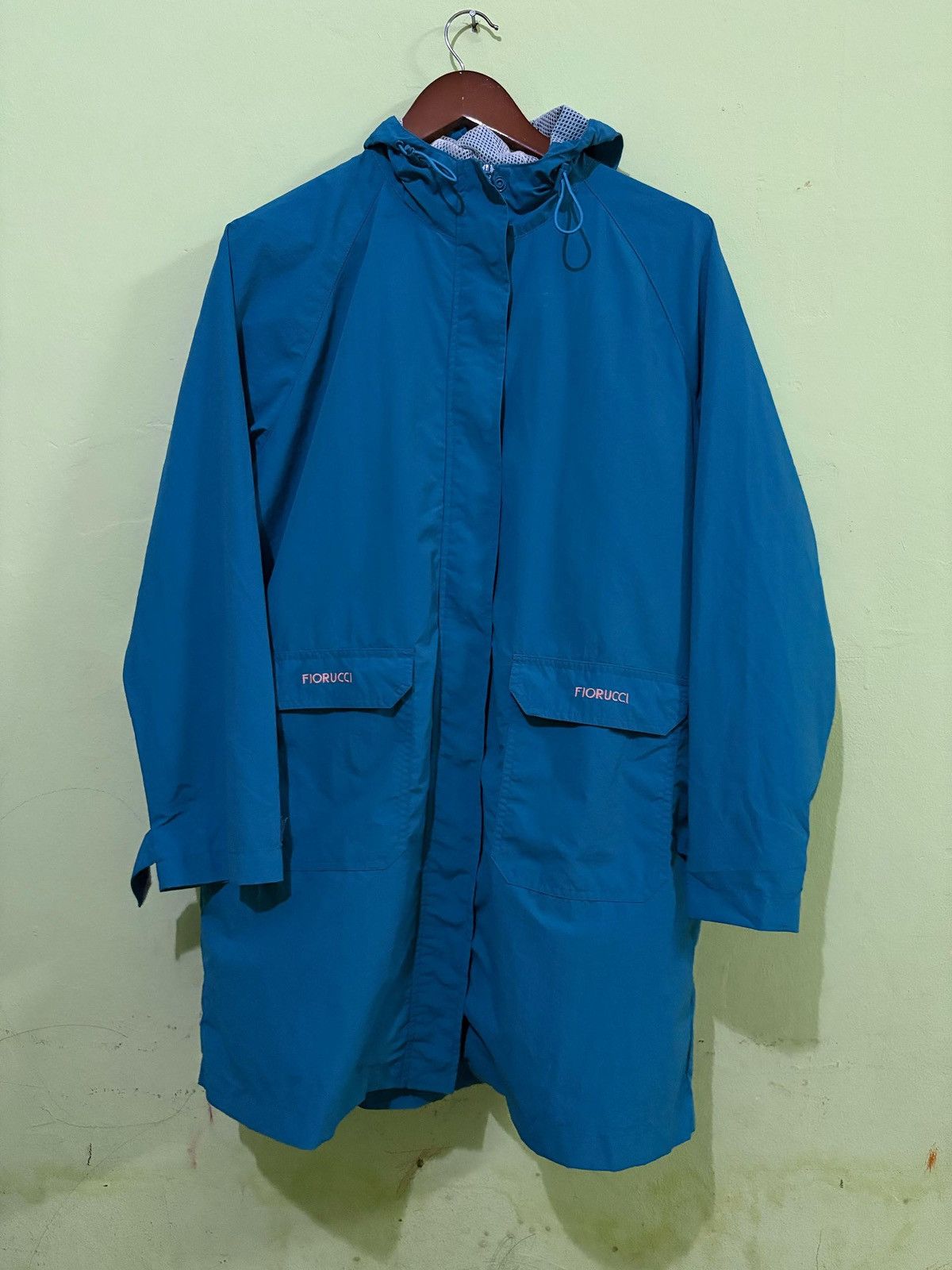 Fiorucci Fiorucci Parka Jacket Design with Hoodie Nice Design Size US L / EU 52-54 / 3 - 1 Thumbnail