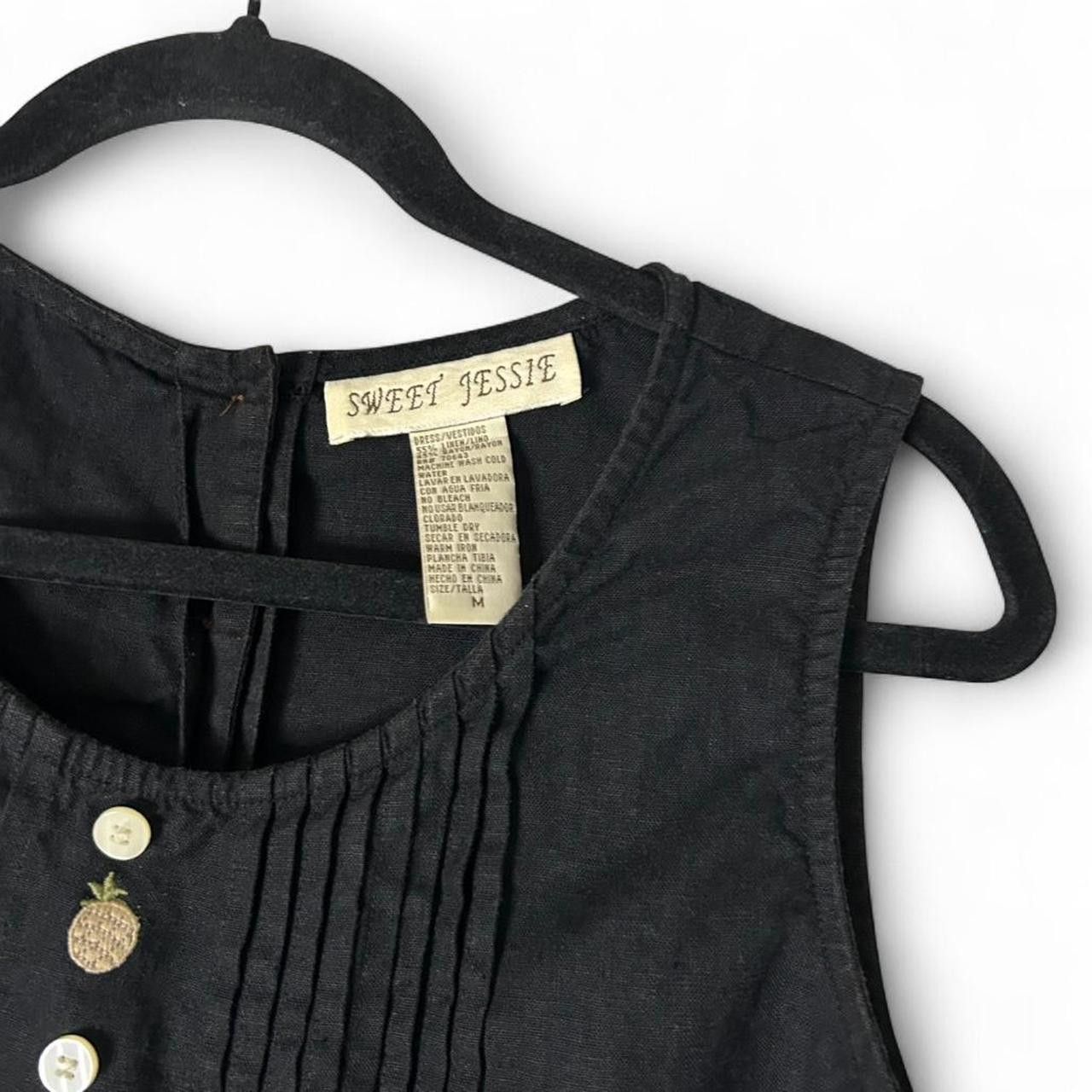Other Sweet Jessie Black Sleeveless Midi Vintage Size M / US 6-8 / IT 42-44 - 4 Thumbnail