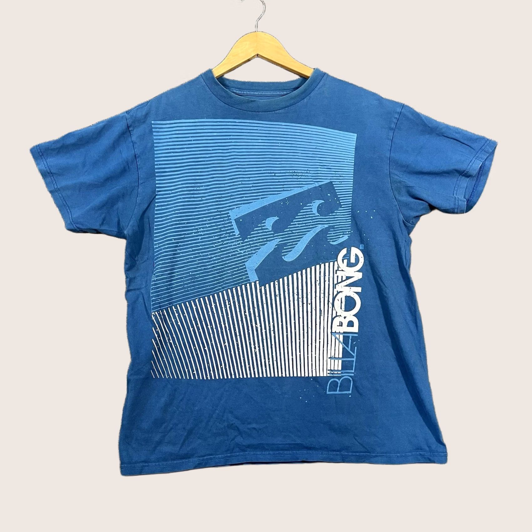 Billabong VINTAGE Billabong Shirt Mens L Blue Y2K 2000s Surf Skate Grunge Size US L / EU 52-54 / 3 - 1 Thumbnail