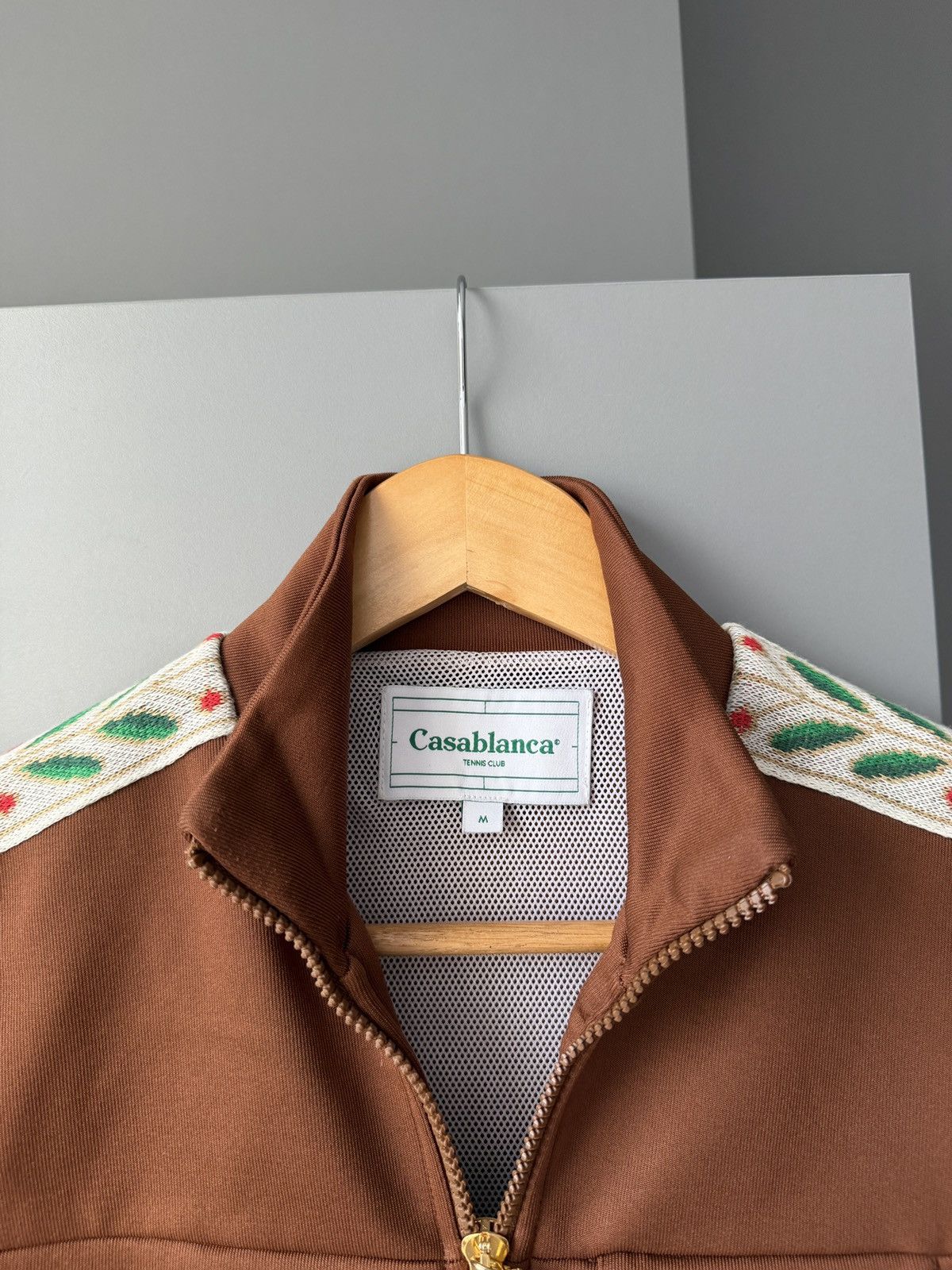 Casablanca Casablanca Laurel Brown Track Suit in Tricot-Knit Size 25" / US 0 / IT 36 - 5 Thumbnail