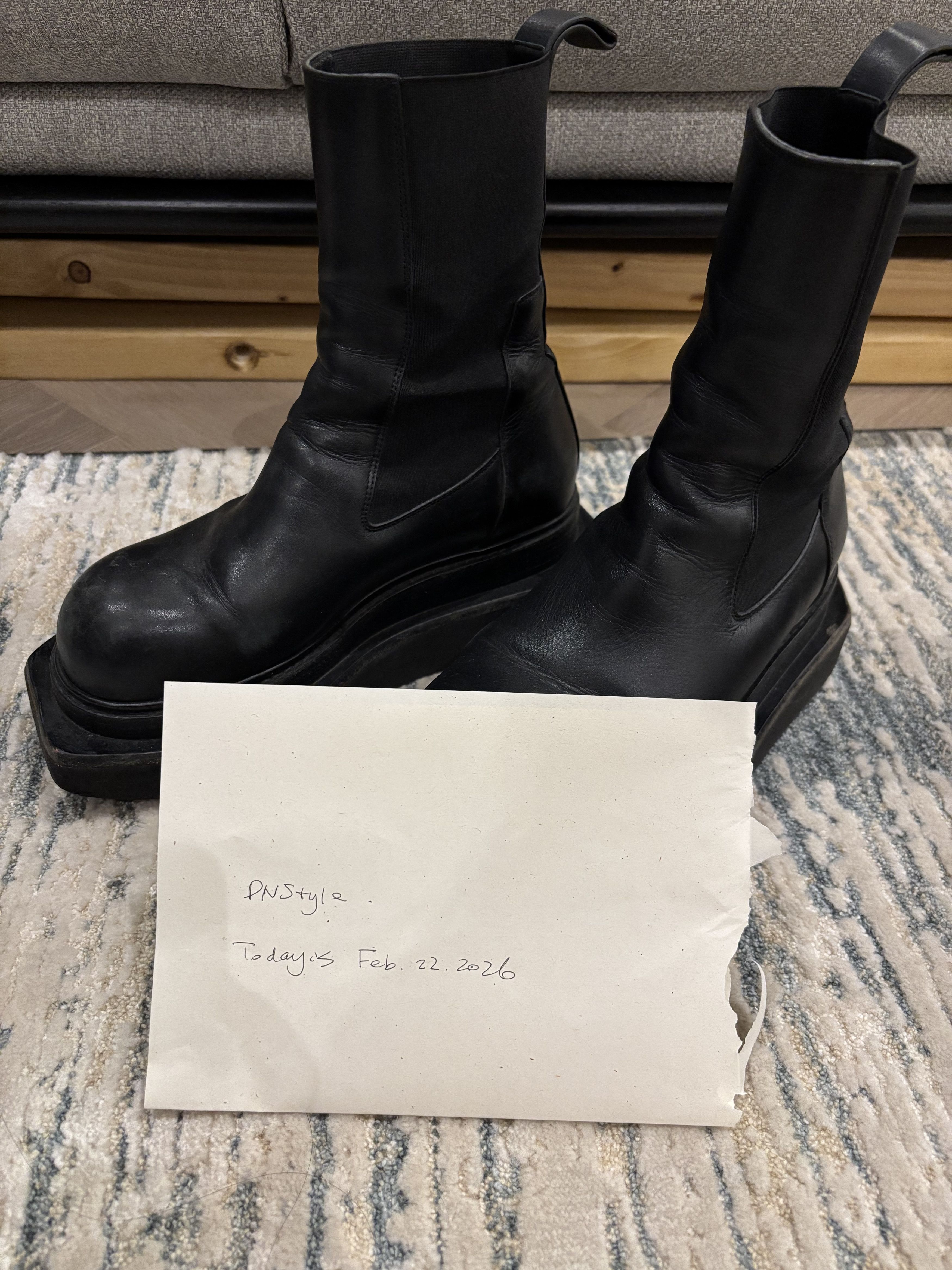 Rick Owens Boots Size US 6 / EU 39 - 1 Thumbnail