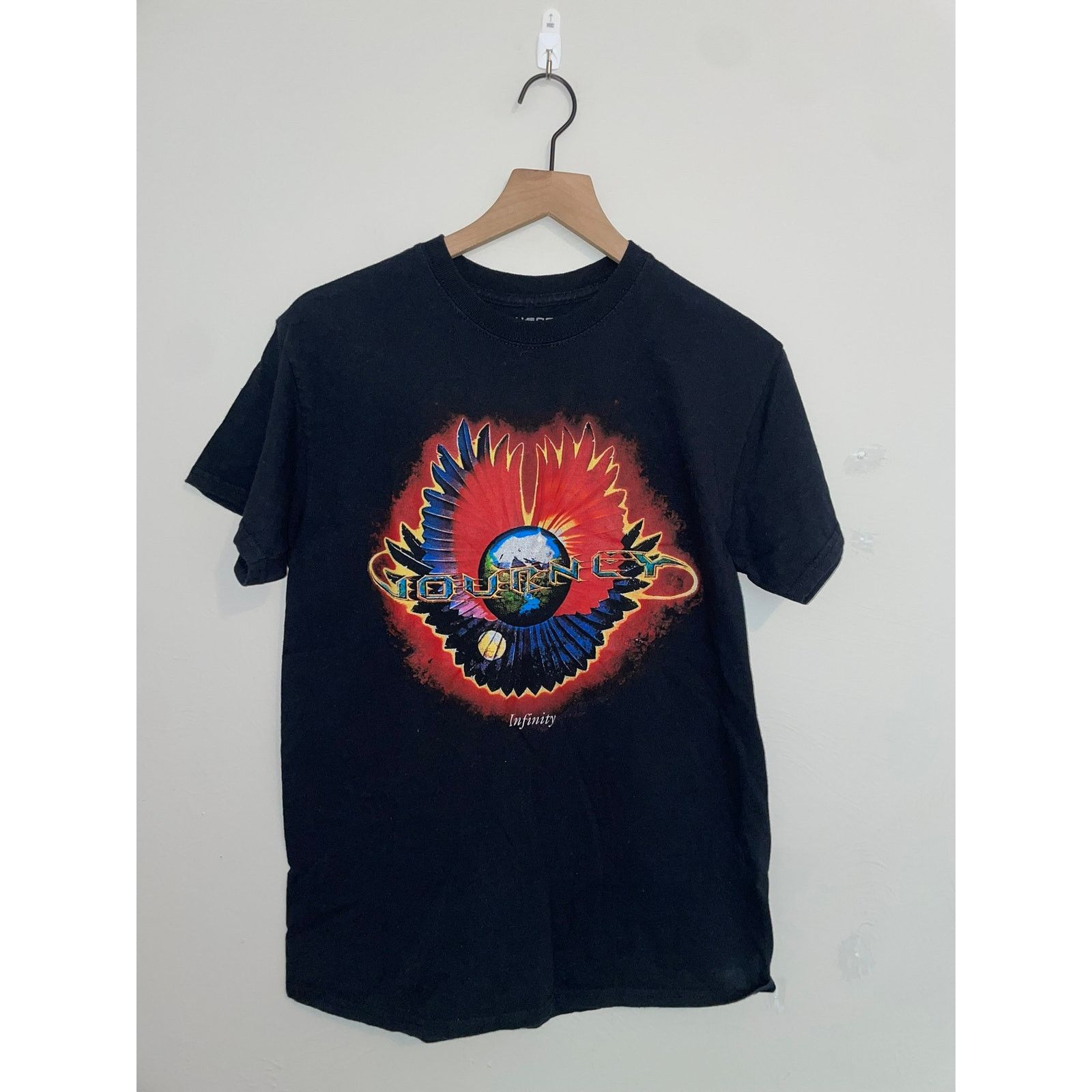 Band Tees Journey Shirt Infinity Band Rock Concert Music Graphic Tee M Size US M / EU 48-50 / 2 - 1 Thumbnail