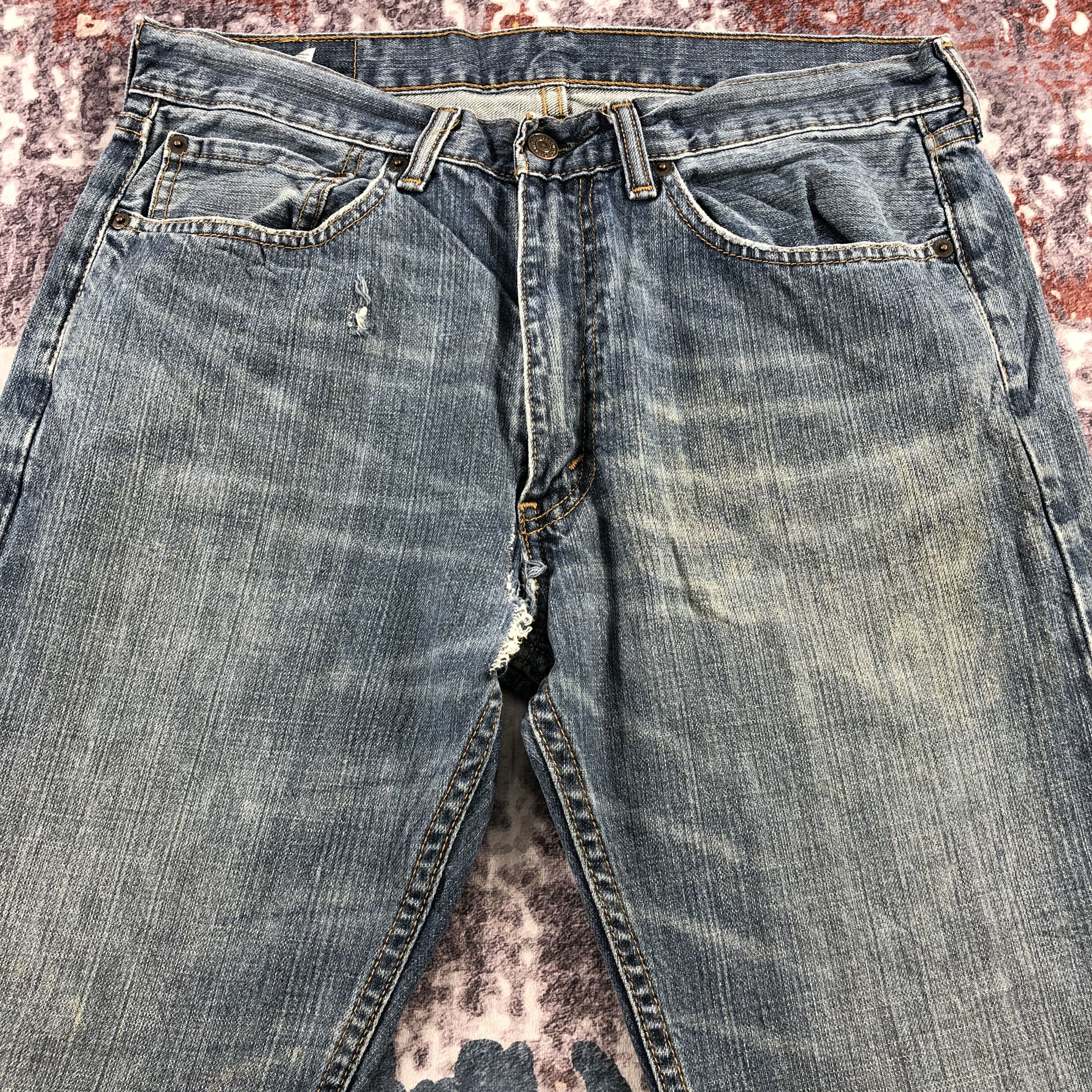 Levi's × Vintage Vintage Levis 505 Jeans-JM2565 Size US 35 - 3 Thumbnail