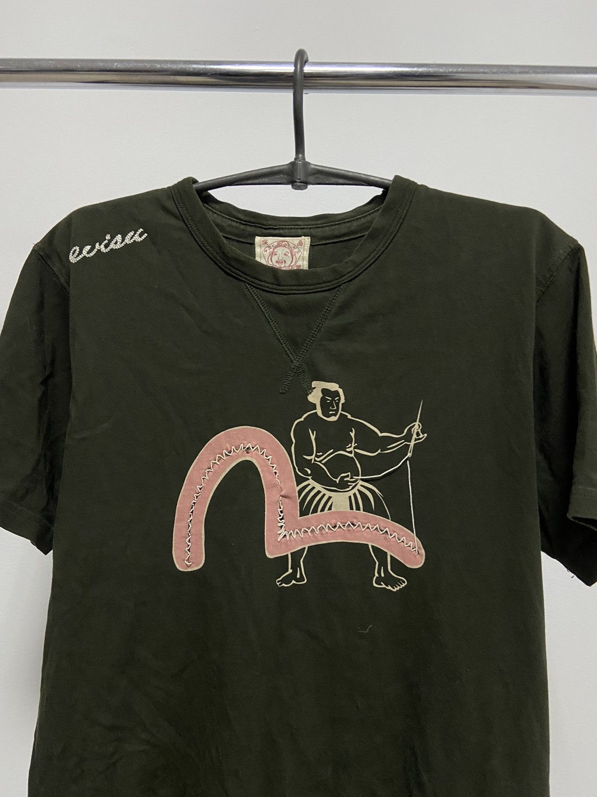 Evisu × Vintage Evisu Genes big Logo T Shirt vintage Seagull Stuffed Indigo Size US M / EU 48-50 / 2 - 3 Thumbnail