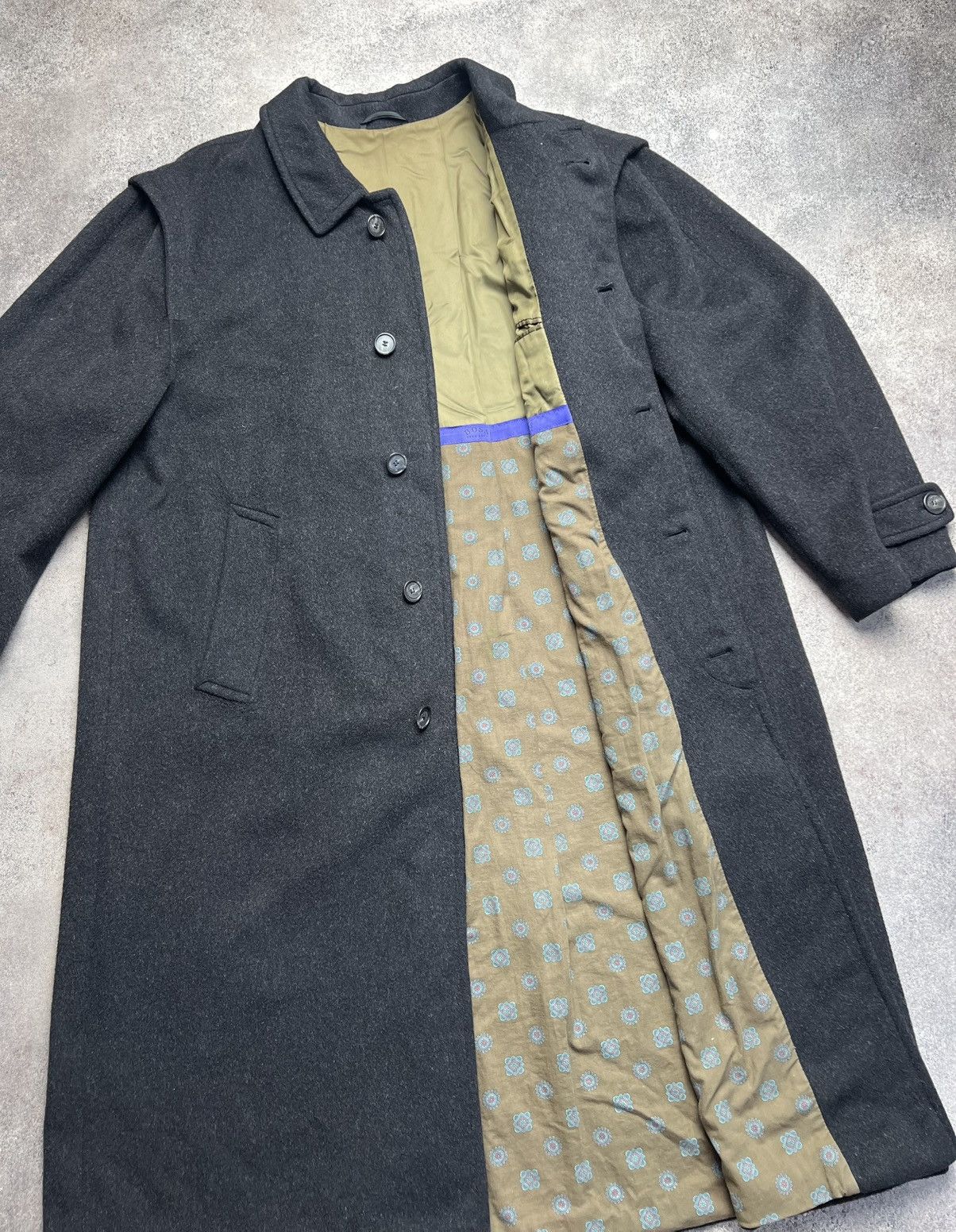 Hugo Boss × Vintage Hugo Boss vintage heavy coat Size US L / EU 52-54 / 3 - 9 Thumbnail